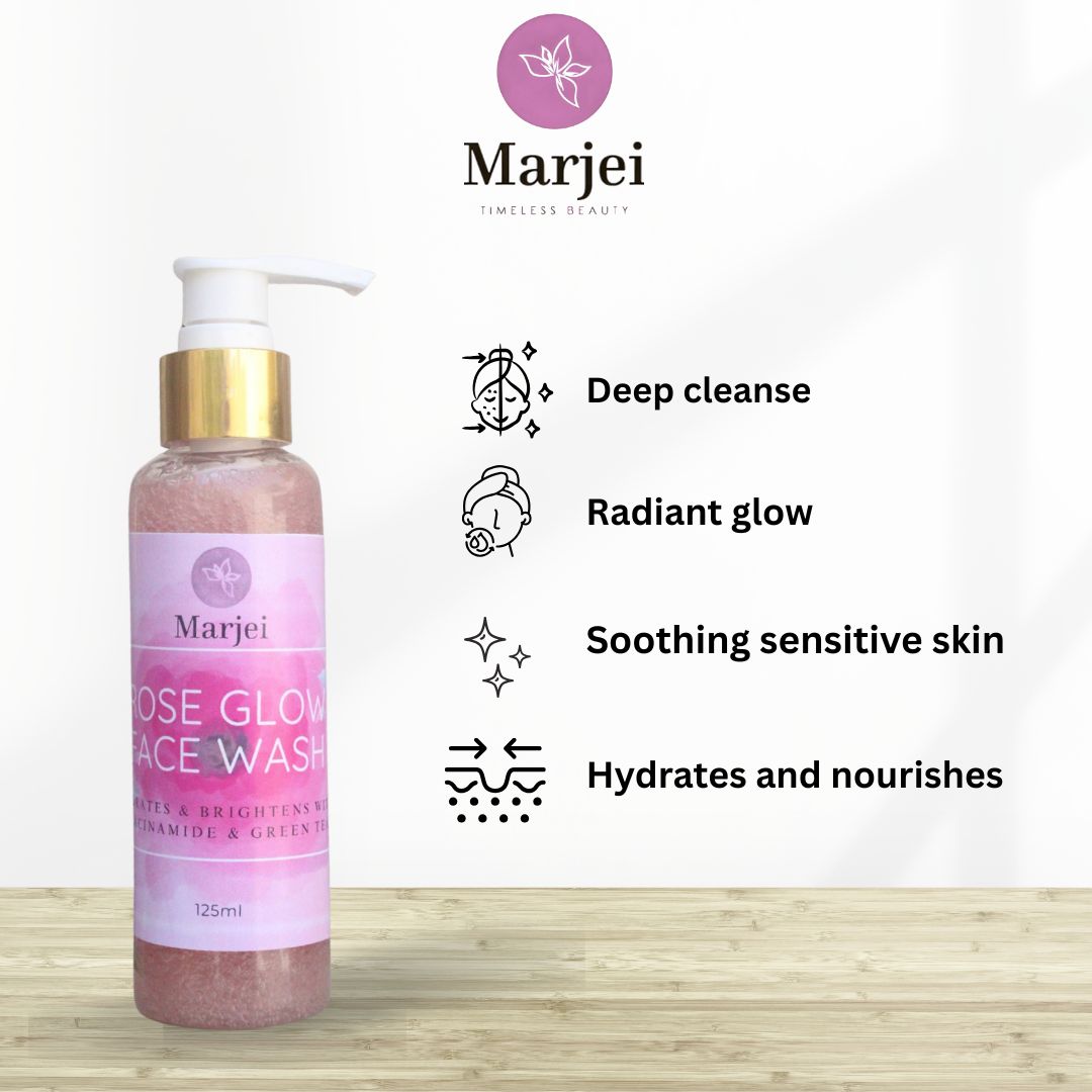 Rose Whitening Face Wash