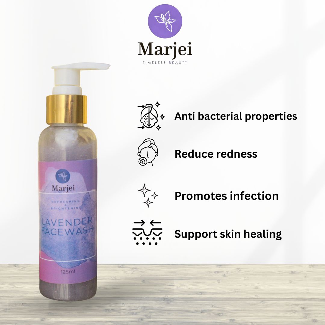 Lavender Gentle Brightening Face Wash